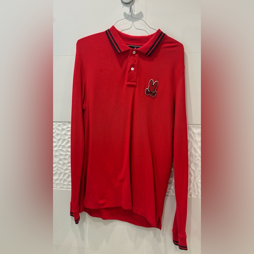 Psycho Bunny Long Sleeve Polo